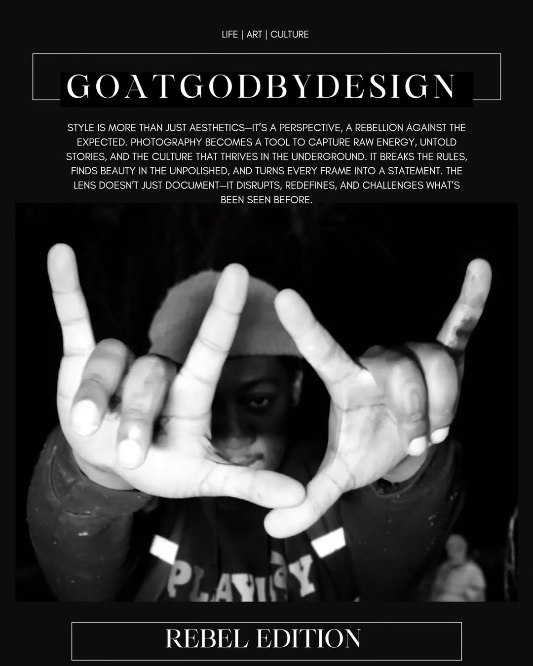 GoatGod.ByDesign Rebel Edition portrait